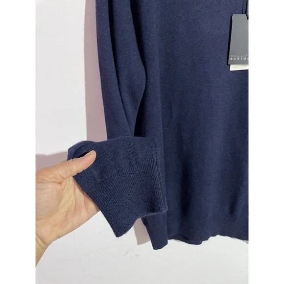 MaglificioBartolini Sweater Men L Cashmere Wool Blend Italy Preppy Minimalist
